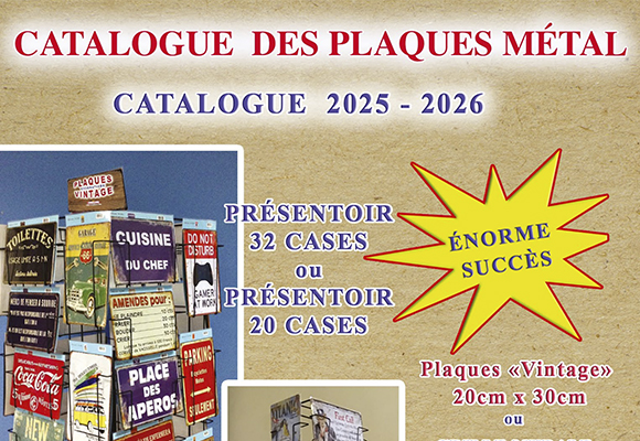 Catalogue Villes et Villages de France plaques